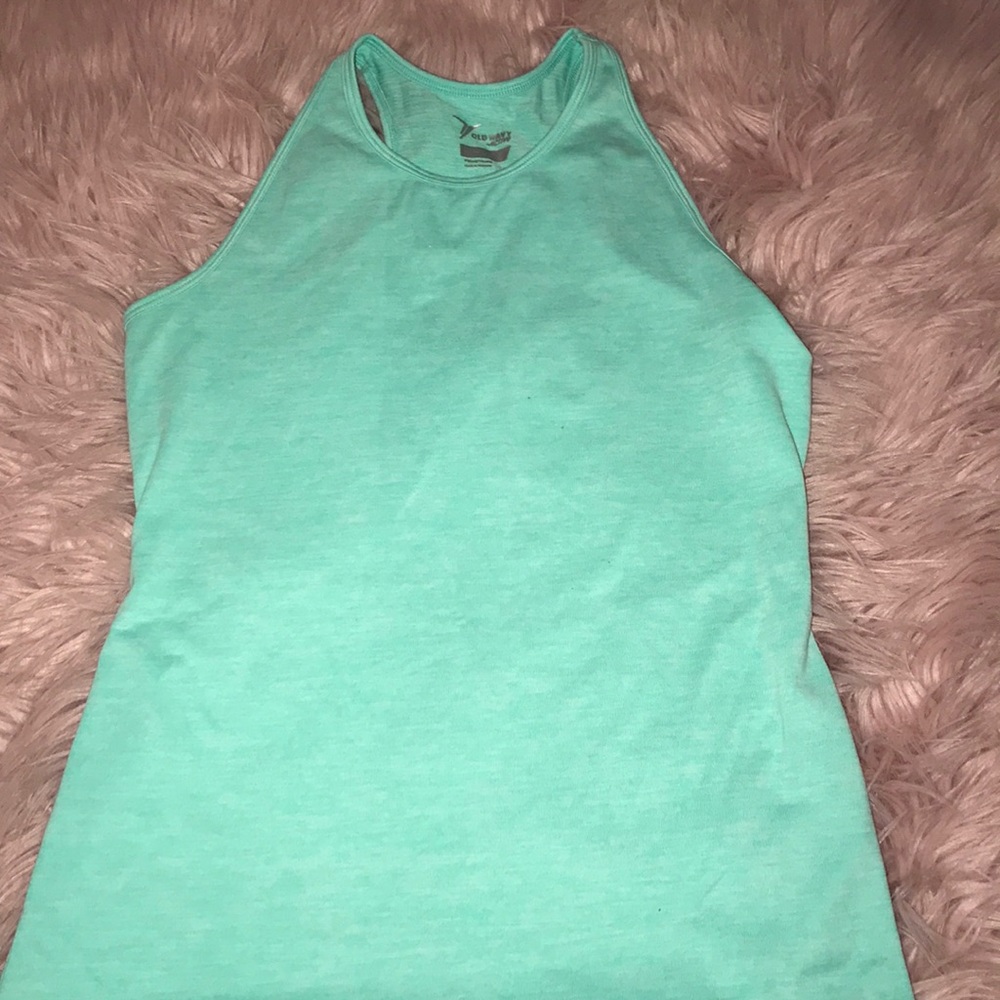 Green Workout Tank